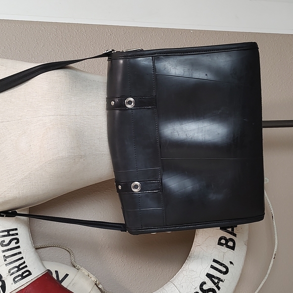 Passcal Bags New Passchal Us Made Recycled Rubber Tire Messenger Bag Poshmark